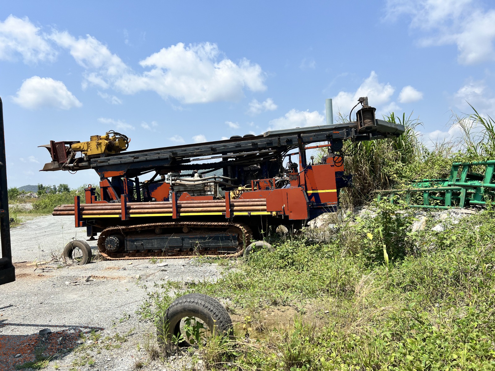 Opérations de forage CBLS — équipement terrain